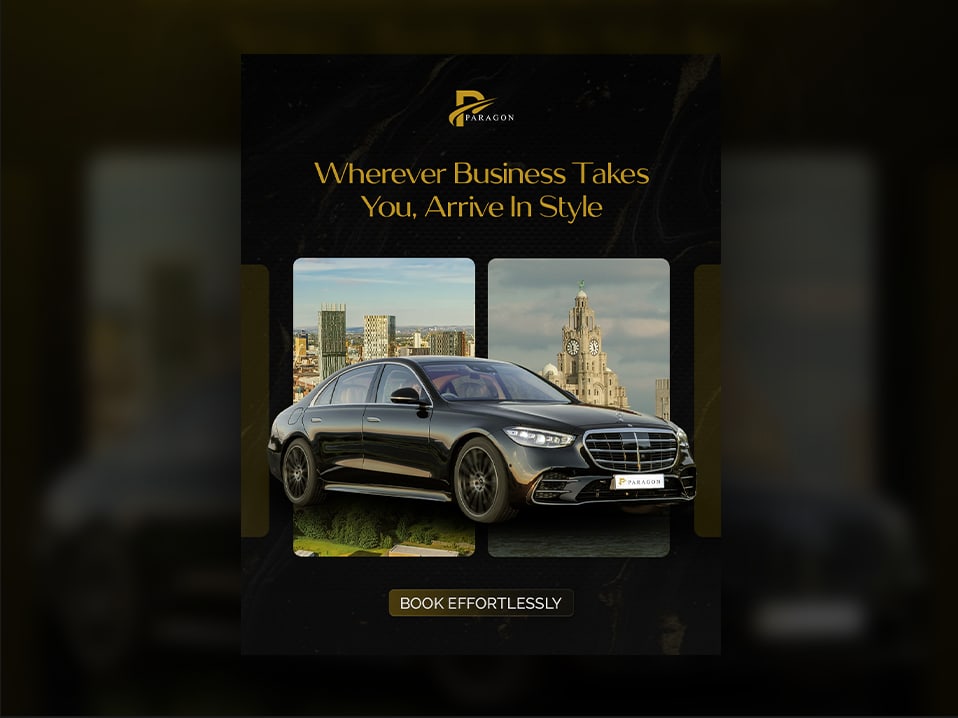 Paragon post reading Wherever business takes you arrive in style, with a Mercedes S-Class and city backdrops