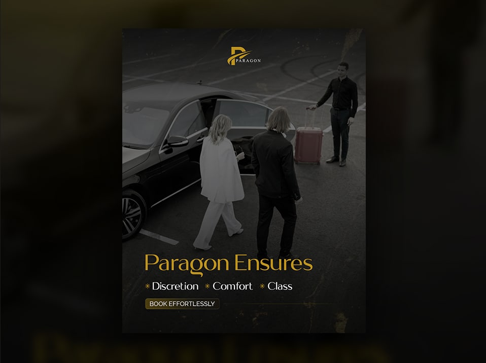 Paragon post reading Paragon ensures discretion, comfort and class, with passengers being met at a car